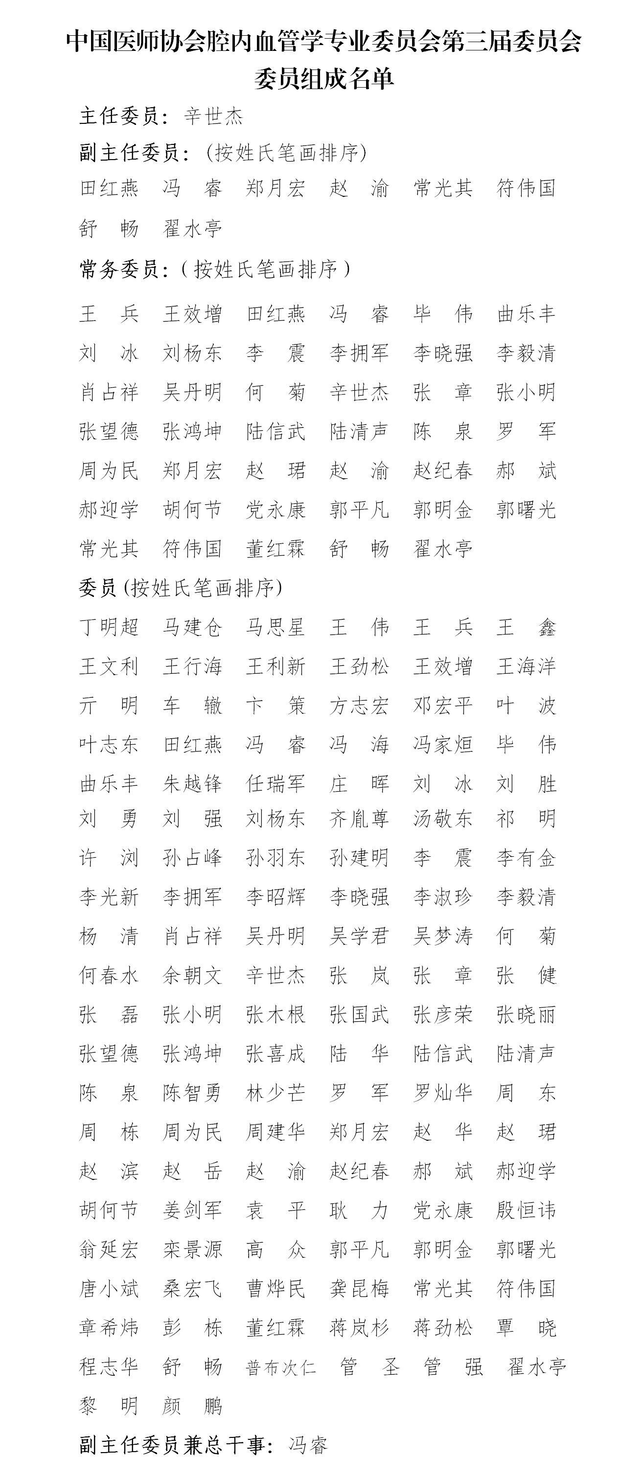 挂网--中国医师协会腔内血管学专业委员会第三届委员会名单_01.png